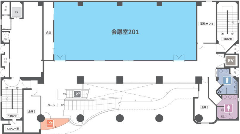 2階平面図