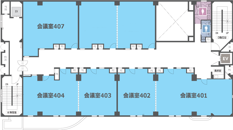 ４階平面図