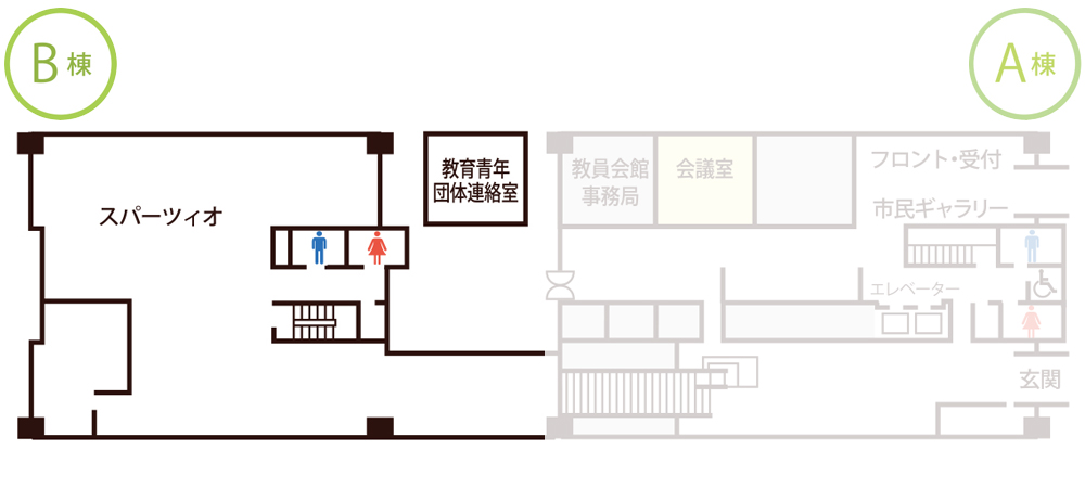 中2階平面図